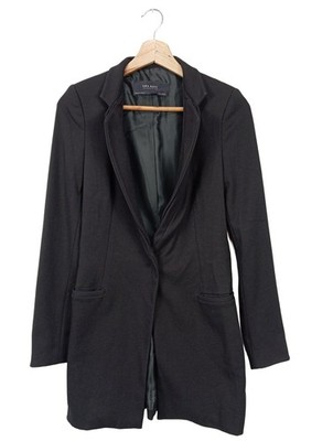 ZARA BASIC Long-Blazer Damen Blazer Gr. DE 34 schwarz Business-Look