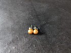 Bronze colored cultured Pearl stud earrings — photo 1