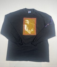Vintage James Taylor Shirt Mens XL Black Ball Of Sound Tour 1994 Long Sleeve