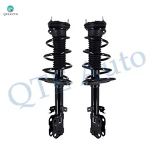 Pair 2 Rear L - R Quick Complete Strut-Coil Spring For 2012 - 2017 Toyota Camry