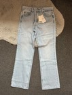 light blue stradivarius straight leg jeans size 10 ladies BRAND NEW WITH TAGS