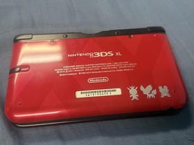 Nintendo 3DS XL Pokemon X & Y Edition Red Console Only No Games