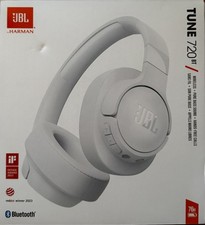 JBL Pure Bass over-the-ear Headphones, never used but opened, white