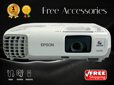 Epson PowerLite S27 3LCD Projector iProjection App 2700 Lumens  1 Year Warranty