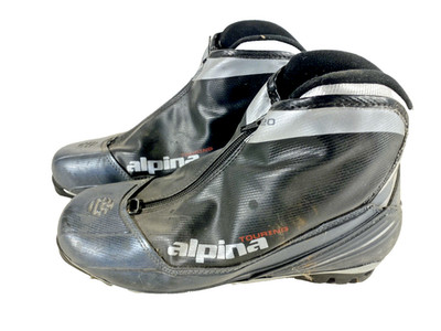 Alpina Touring Classic Nordic Cross Country Ski Boots Size EU41 US8 for NNN 3389