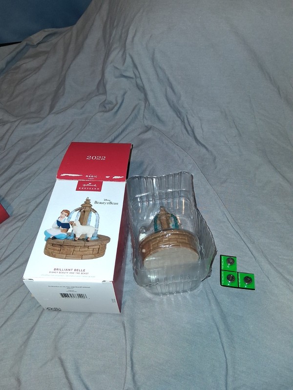 2022 Hallmarl Beauty and the Beast Ornament with Box