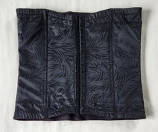 Sexy corsé debajo del busto bustier forma adelgazante fajas de cintura negro mediano caprichoso