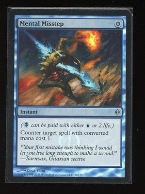 Mental Misstep - Foil - New Phyrexia - 2011 - Magic: The Gathering