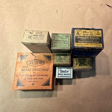 Vintage Hardware Lot – Sargent Brass Butts, Parker-Kalon Screws, Brooks Hooks &
