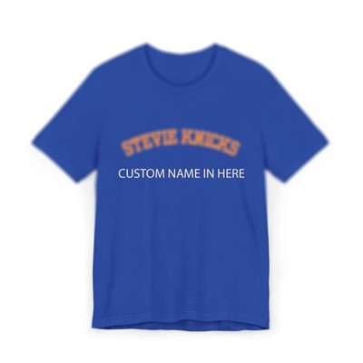 NEW Personalization basketball shirt, Royal Blue Basketbal Custome Name T-Shirt