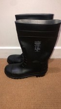 Port West Safety Work Wellington Boots Steel Toecap Brand New