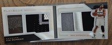 2016-17 Panini Preferred Tim Duncan JUMBO BOOKLET 3-Color Patch 02/10 RARE