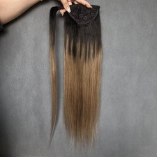 RichHair 100 Human Hair Hair Extension 16 Inch Multi Color