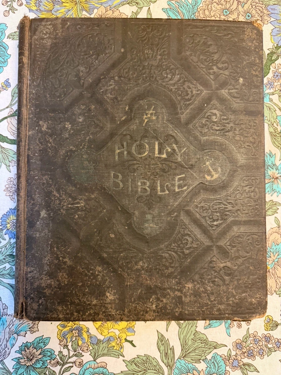 Christianity, Bibles Original 1850-1899 Antiquarian & Collectible