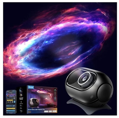 Govee Galaxy Light Star Projector 2 Pro, 4 Megapixel HD Lens, Planetarium bundle