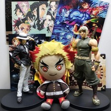 Demon Slayer Kimetsu no Yaiba Goods Set Manga Figures Plush Bonus Booklets
