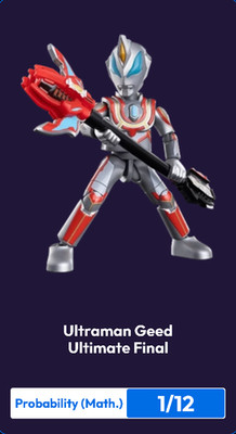 Blokees Ultraman Galaxy Version 14 Mini Model Kit Geed Ultimate Final 1/12