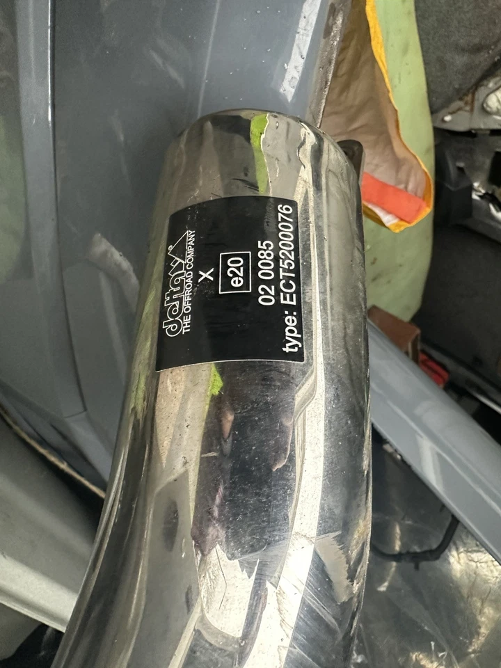 VW t5 TRANSPORTER 2006 2.5 TDI Front Bull Bar delta 4z4 offroad ECT5200076 - Image 2 of 2