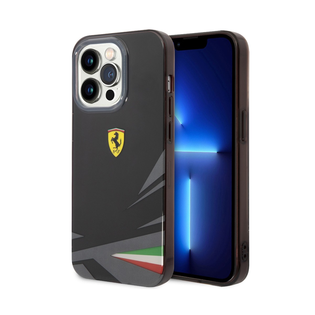Coque Ferrari iPhone 14 Pro TPU antichoc protection modèle Italia