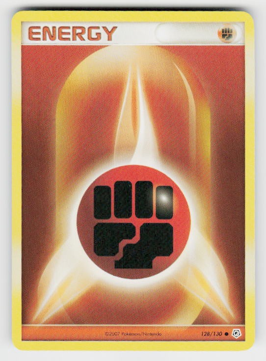 Diamond and Pearl #128/130 Fighting Energy