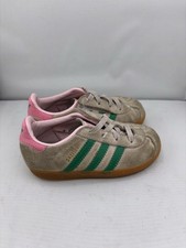 adidas Gazelle Comfort Closure Elastic Laces Toddlers/kids Size 8