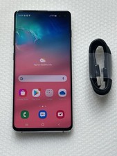 SAMSUNG GALAXY S10+ PLUS PRISM WHITE -  128GB - UNLOCKED MOBILE PHONE