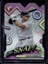 2024 Topps Pristine Jasson Dominguez Oh Snap! RC Rookie #OH-2 Yankees