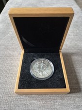 2016 Fine Silver 1oz American Eagle Walking Liberty One Dollar Coin In Capsule