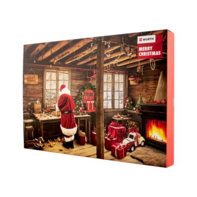 Würth Adventskalender 24 Tage Weihnachten Countdown mit Werkzeugkasten - 24 Stück GSP