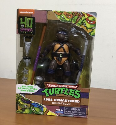 TEENAGE MUTANT NINJA TURTLES DONATELLO 1988 REMASTERED FIGURE