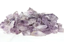AMETHYST (BRAZIL) NATURAL BULK ROUGH SMALL ROCKS PREMIUM GRADE 4 oz - 2 lbs  