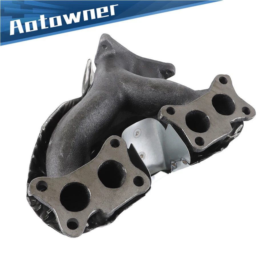 Colector de escape con junta para camioneta Nissan 1995 1996 1997 D21 1990-1994 L4 2,4 L Foto 2 de 4