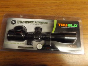 Truglo-Tru-Brite-Xtreme-Tactical-Compact-Rifle-Scope-4x32mm-Dual-Color-Reticle