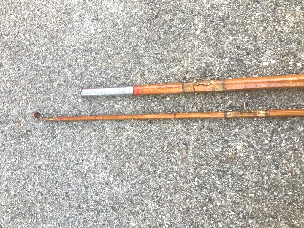 Canne à mouche en bambou à quatre éléments de marq... | Armes: enchères