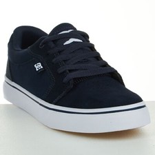 DC Men's Anvil Shoes Navy/White 303190 SIZE 7 NEW