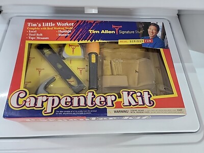 Tim Allen Signature Stuff Tim's Little Worker Carpenter Kit New And Sealed