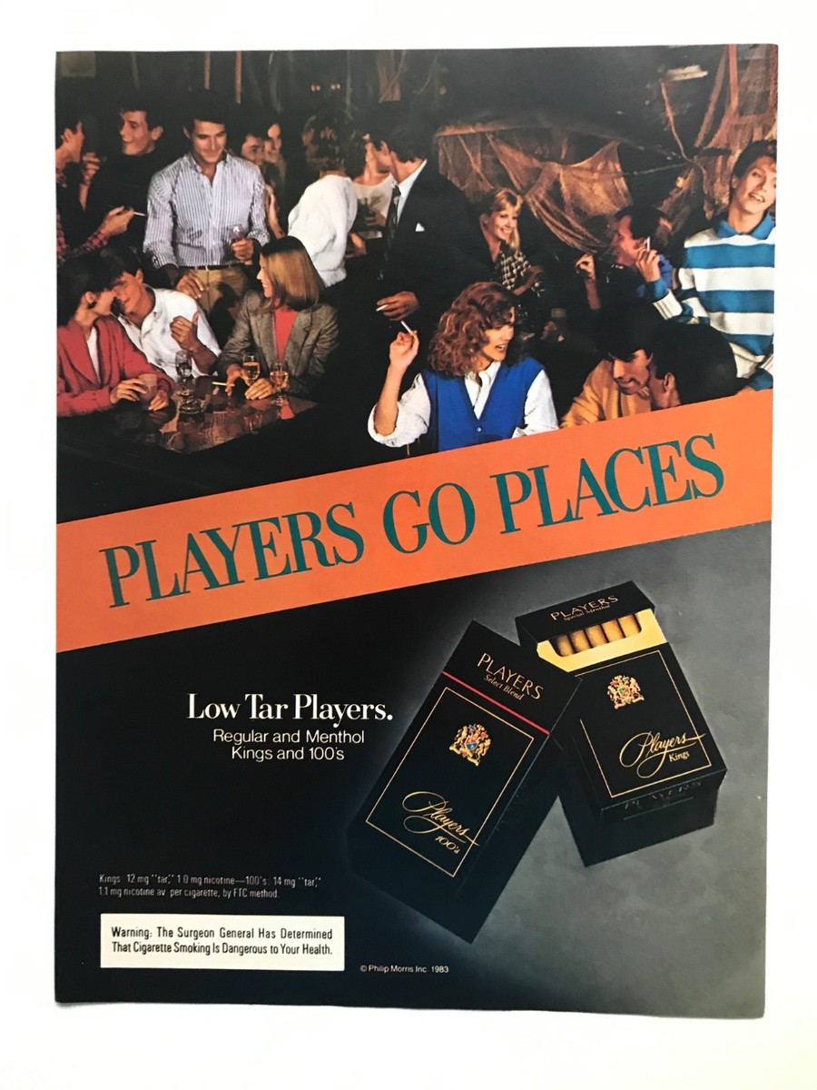players max cigarettes strength Players Select Blend Cigarettes Vintage 1984 Ad 11
