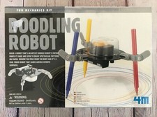 Fun Mechanics Kit 4M - Doodling Robot - NEW SEALED BOX Build a Robot Artist