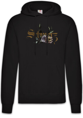 Schmerz Flowers Hoodie Pullover Flower Tattoo Artist Tattooist