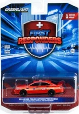GREENLIGHT FIRST RESPONDERS 1 2016 FORD POLICE INTERCEPTOR SEDAN NEW YORK FIRE 