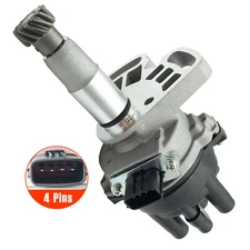 For Mazda MPV B2600 L4 2.6L 1990-94 84-35465 Ignition Distributor w/ Cap & Rotor