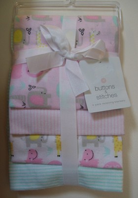 pink elephant receiving blankets