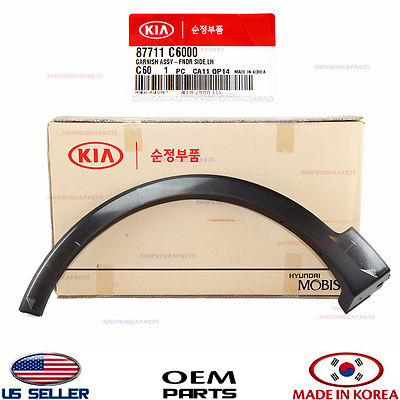Genuine Front Fender Wheel Molding Left Driver Side Oem Kia Sorento 