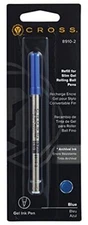 Cross Slim Gel Rollerball Pen Refill - Blue - Single Pack 8910-2