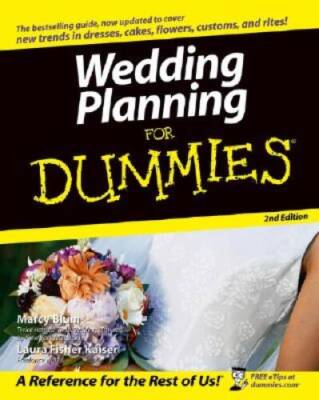 Wedding Planning For Dummies - Paperback By Blum, Marcy - GOOD