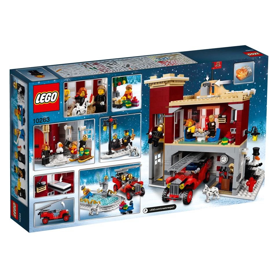 LEGO Creator Expert 10263 Winterliche Feuerwache Winter Village Fire Station NEU - Bild 2 von 4