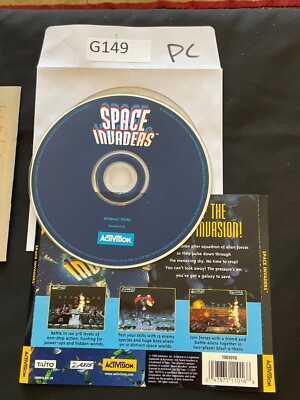 Space Invaders Activision 1999 PC CD-ROM No Case #G149