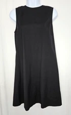 Theory Women's Black Sleeveless Corset Back A-Line Dress Size 2 NWOT