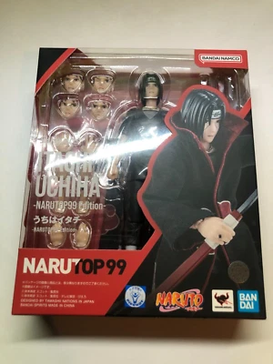 NARUTO S.H.Figuarts Itachi Uchiha NARUTOP99 Edition Action Figure SHF Bandai Toy - Image 1 of 4