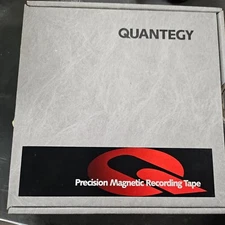 Ampex 456 Quantegy Precision Take Up 10" x 1/2" - Empty Metal Tape Reel with Box